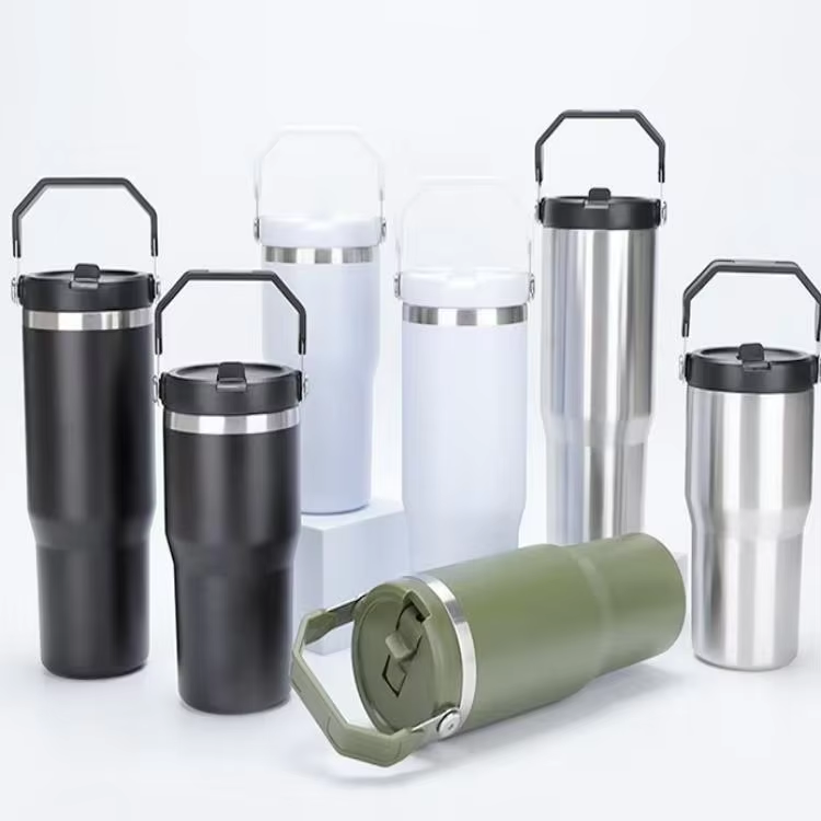 Ember 30 oz Handled Straw Tumbler