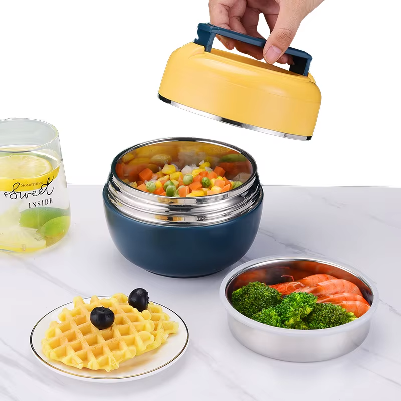 Noon 1500 ml Dome-Shape Handled Insulated Food Jar