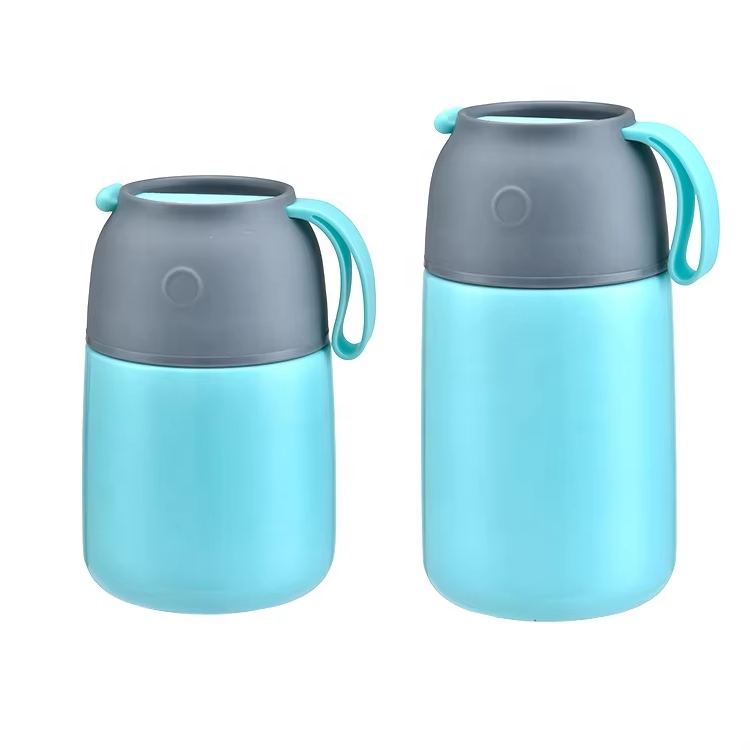 Noon Pastel Insulated Food Jar with Folding Spoon