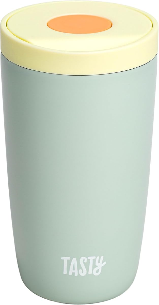 One Hand Button Travel Mug product photo