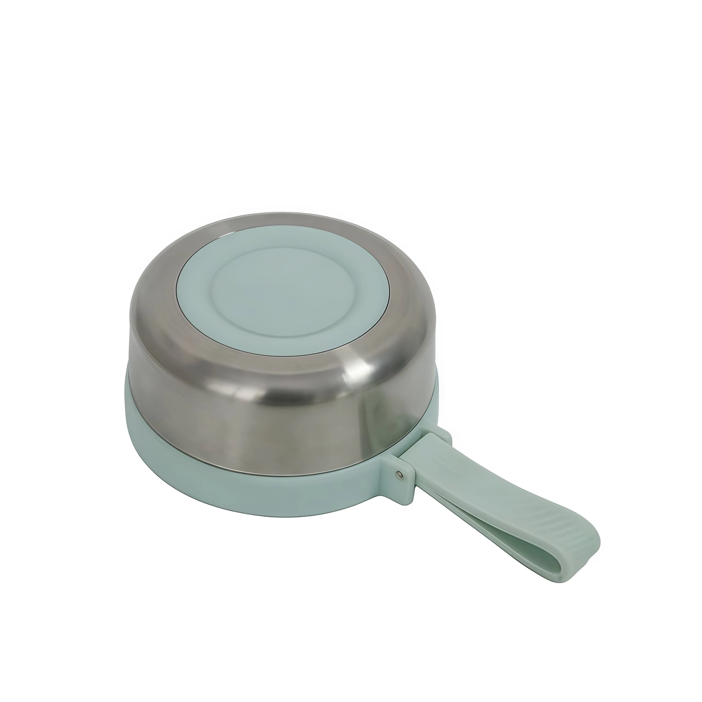 Noon Beige-and-Mint Insulated Food Jar with Handle