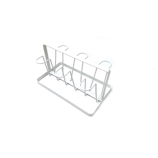 White Cup and Bottle Drying Rack