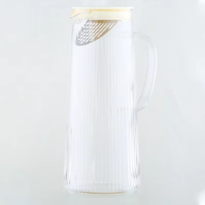 Cascade Clear Glass Water Pitcher