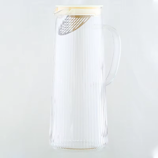 Cascade Clear Glass Water Pitcher