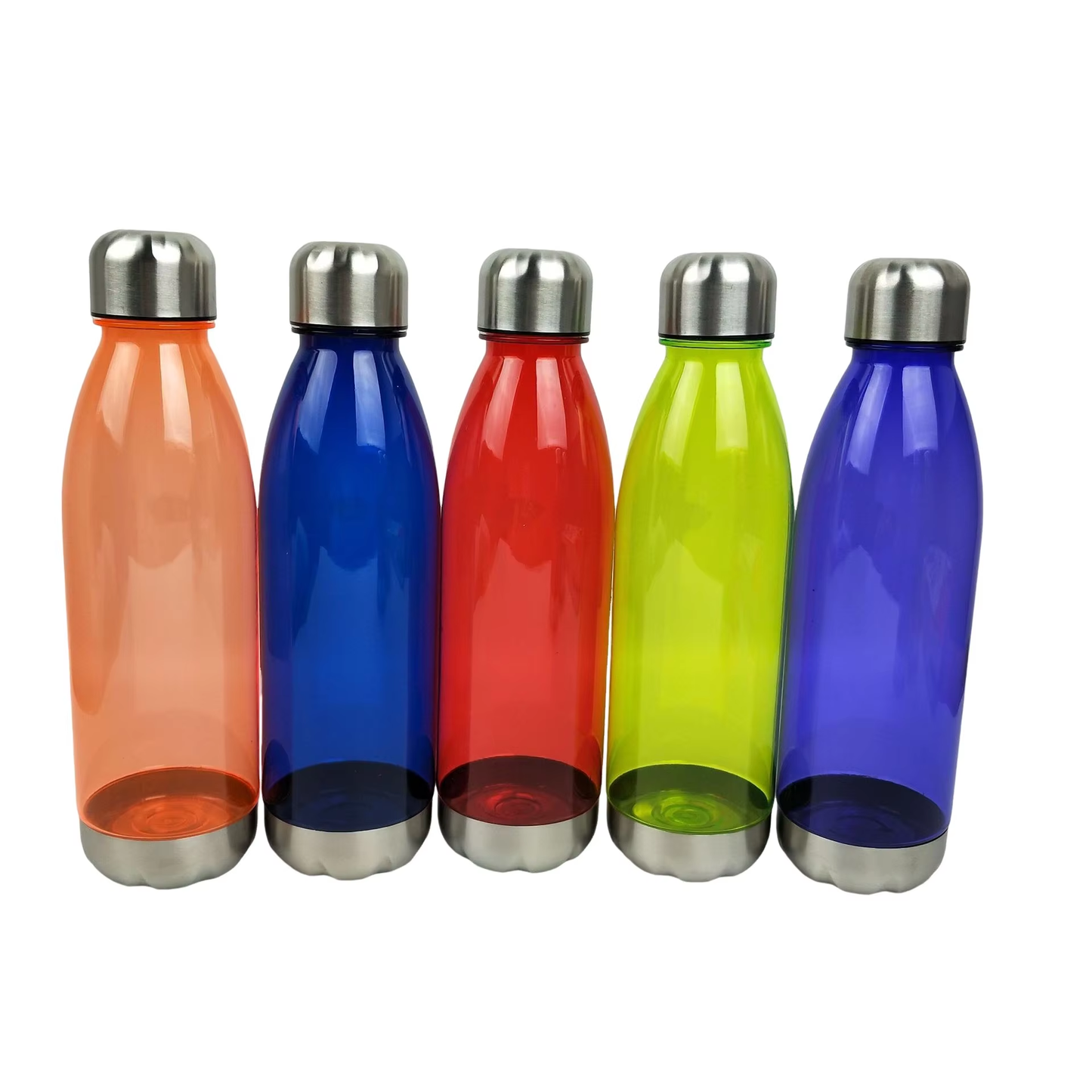 Cascade 700 ml Clear Plastic Sports Bottle with Lid