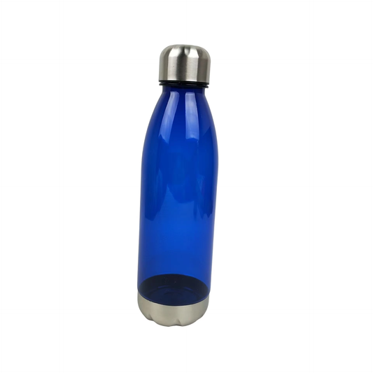 700 ml Clear Plastic Sports Bottle with Lid