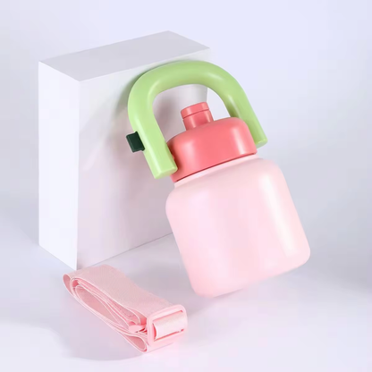 Sprout Domed Handled Bottle