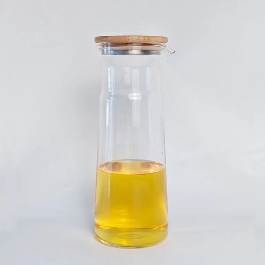 Cascade 1 L Tapered Borosilicate Glass Carafe with Lid