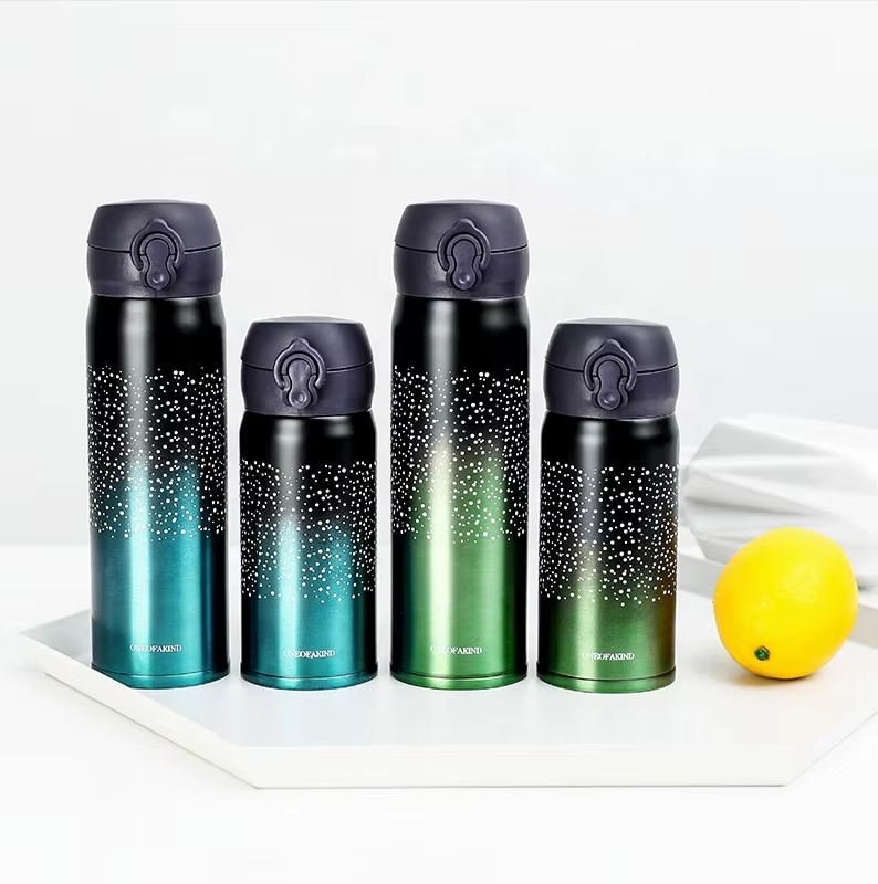 Cascade 350 ml Starry-Gradient Flip-Cap Bottle