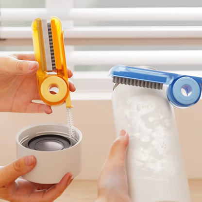 Cascade Foldable Bottle and Lid Brush