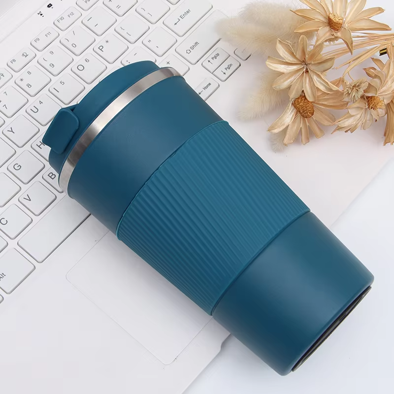 Ember Travel Coffee Tumbler with Silicone Sleeve