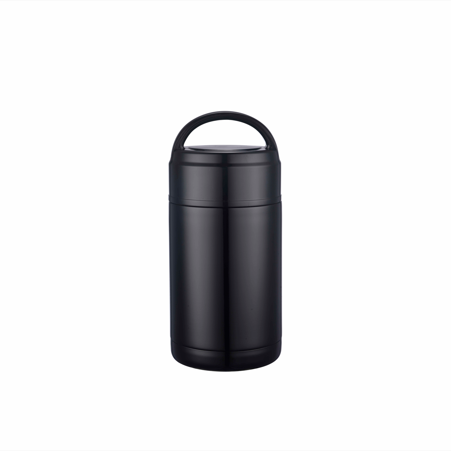 Noon 1000 ml Black Insulated Food Jar