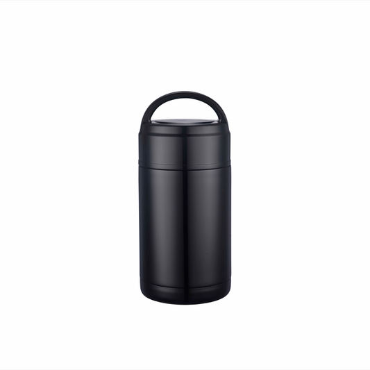 1000 ml Black Insulated Food Jar