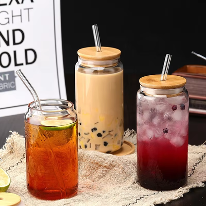 Ember Clear Can Cup with Lid