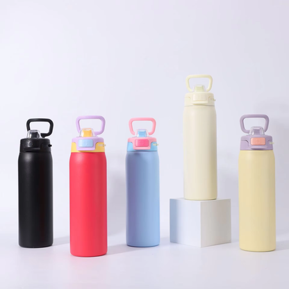 Cascade Handled Sip-and-Chug Insulated Bottle