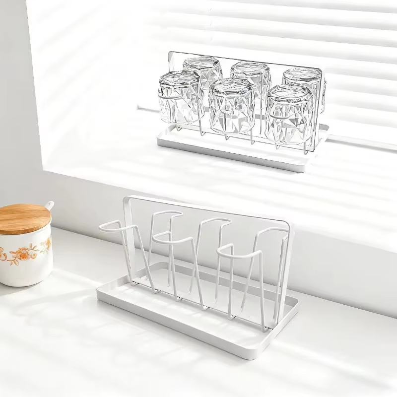 Cascade White Cup and Bottle Drying Rack