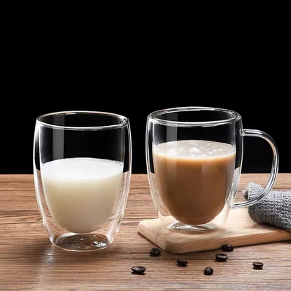 Ember 150 ml Egg-Shape Double-Wall Glass Cup
