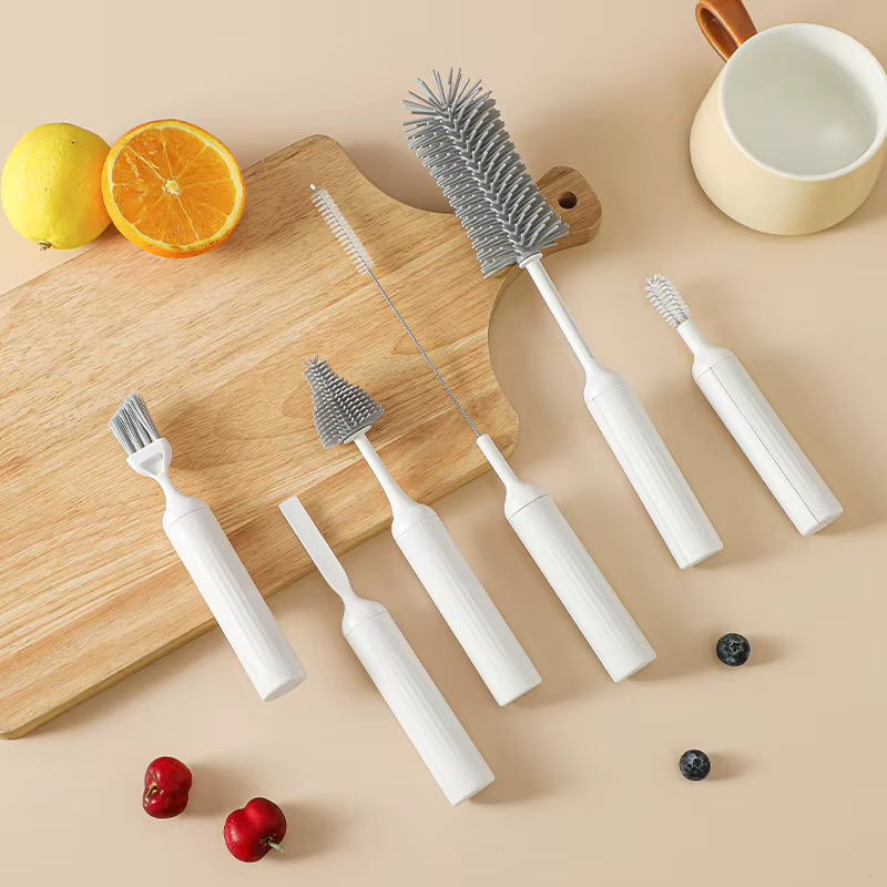 Cascade Multi-Brush Silicone Bottle Cleaning Kit