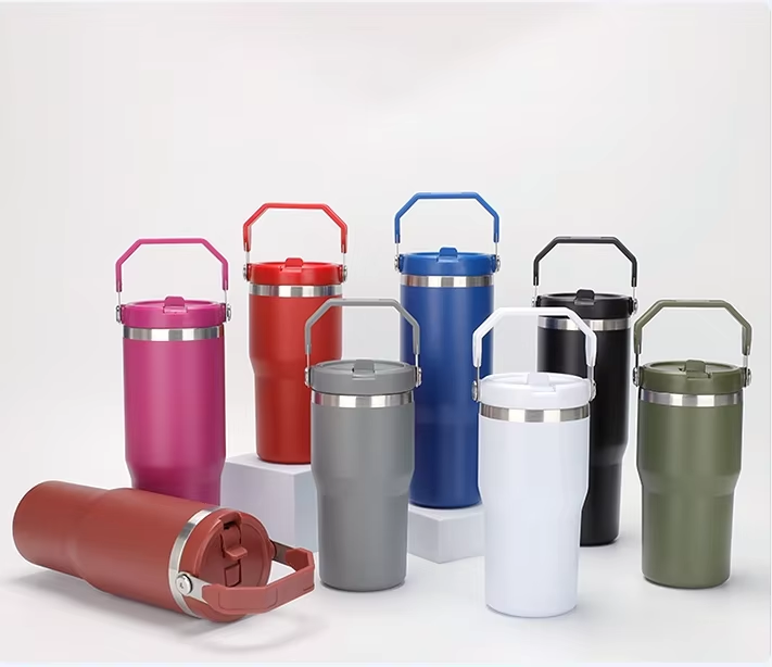 Ember 30 oz Handled Straw Tumbler