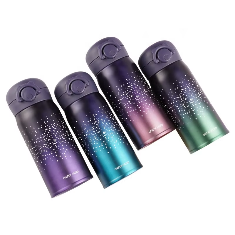 Cascade 350 ml Starry-Gradient Flip-Cap Bottle