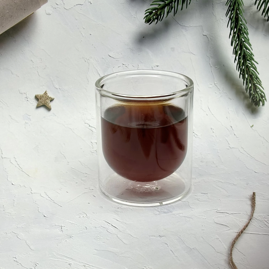 Ember 200 ml Curved Glass Tea Cup
