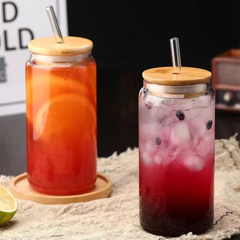 Ember Clear Can Cup with Lid