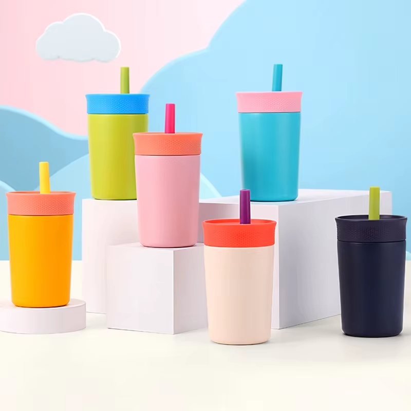 Sprout 360 ml Stainless Steel Straw Bottle