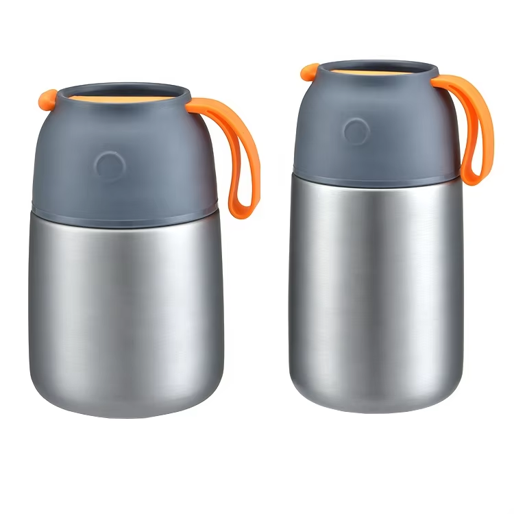 Noon Pastel Insulated Food Jar with Folding Spoon