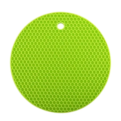 Cascade Colorful Honeycomb-Style Silicone Coasters