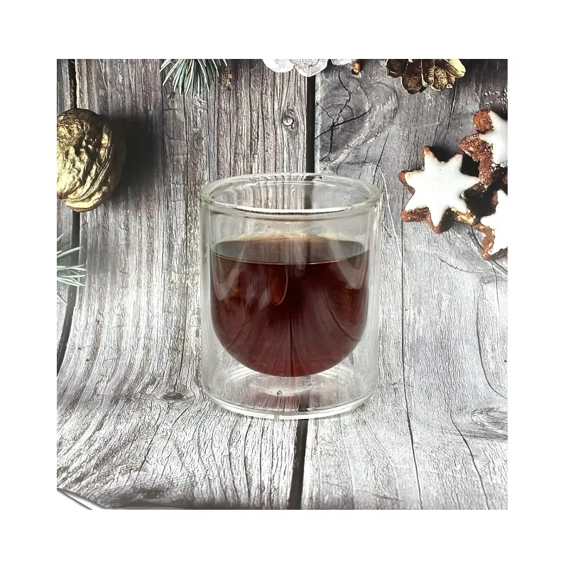 Ember 200 ml Curved Glass Tea Cup