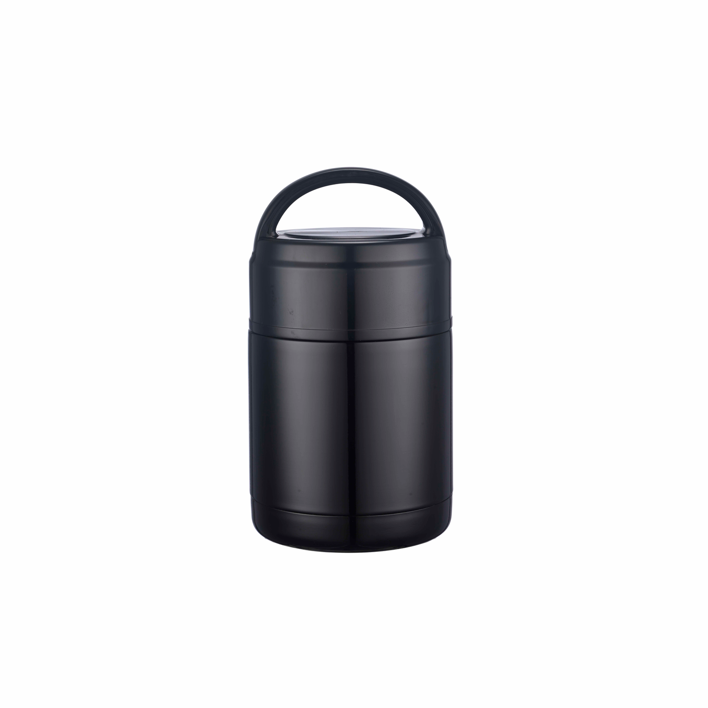Noon 1000 ml Black Insulated Food Jar