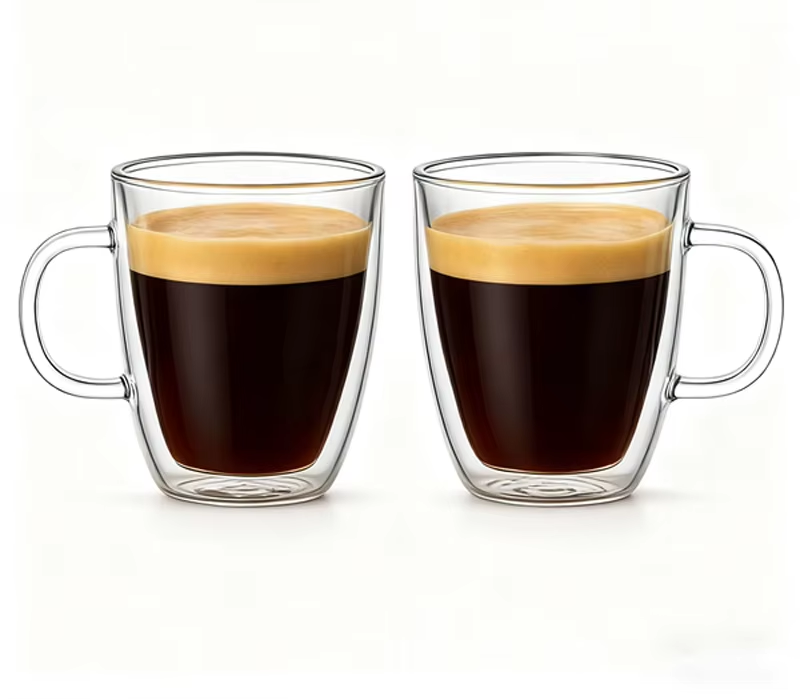 Ember Double-Wall Glass Espresso Cup