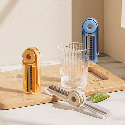 Cascade Foldable Bottle and Lid Brush