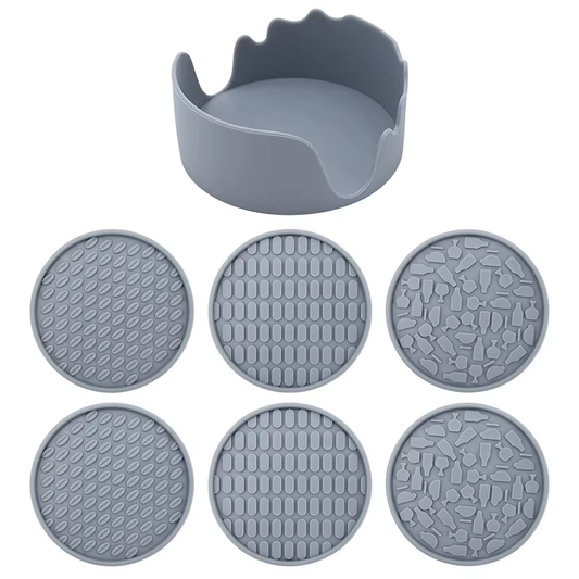 Round Silicone Coasters