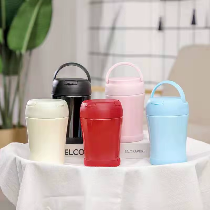 Noon 12 oz Capsule-Handle Insulated Food Jar