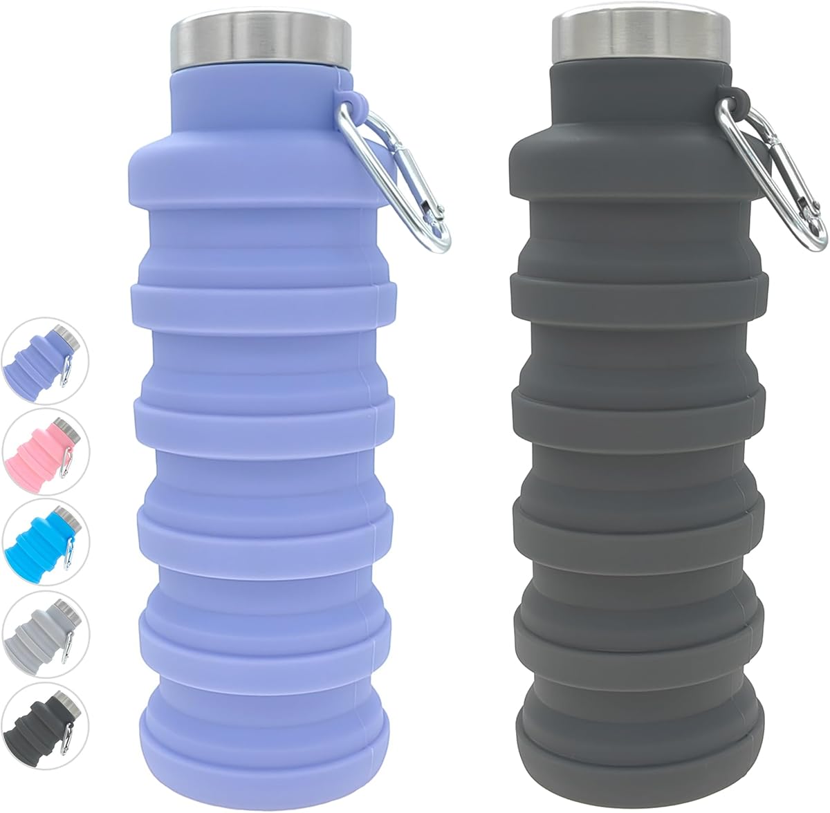 Collapsible Silicone Water Bottle product photo