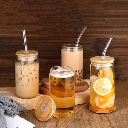 Ember Clear Can Cup with Lid