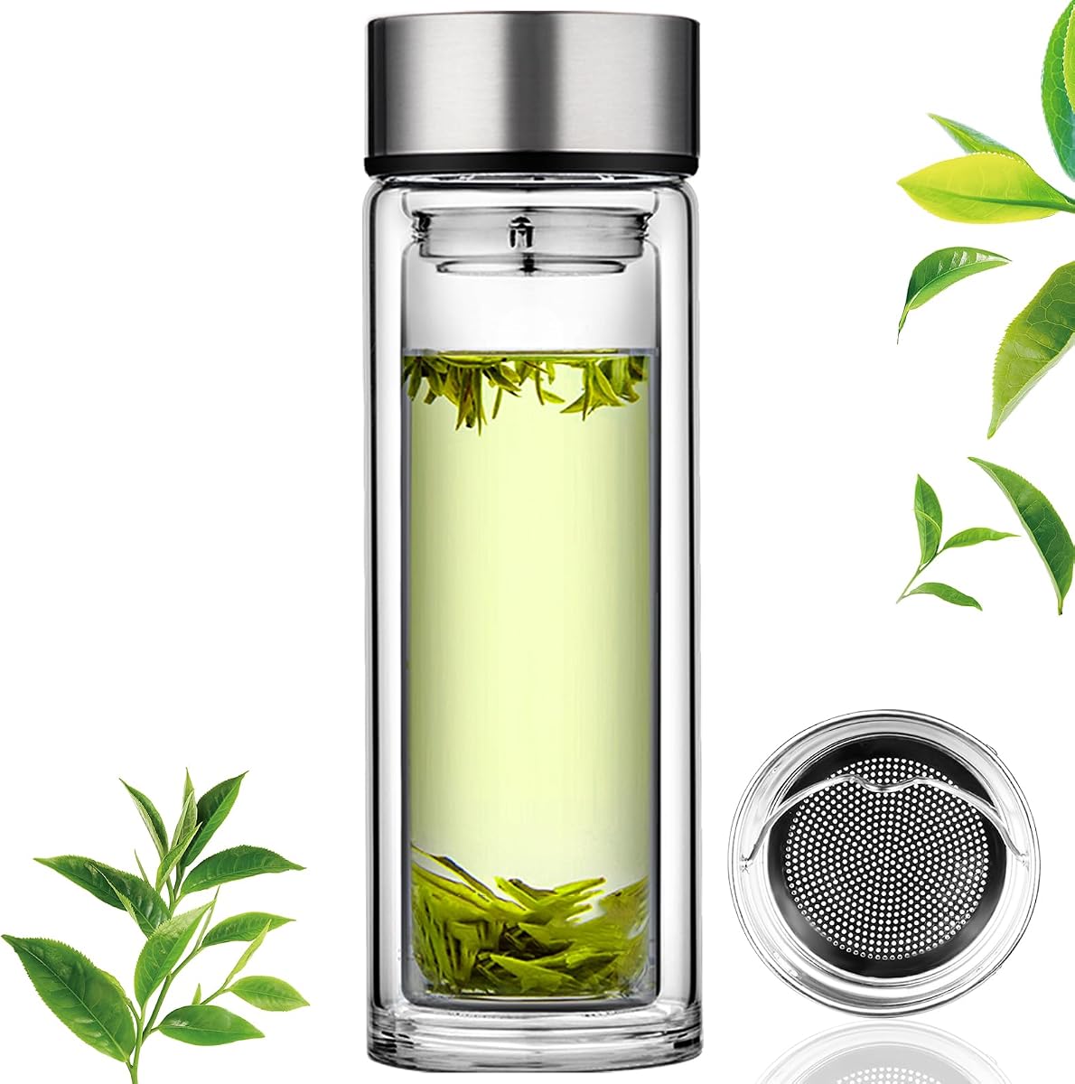 Double Wall Travel Tea Mug product photo