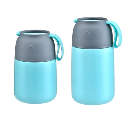 Noon Pastel Insulated Food Jar with Folding Spoon