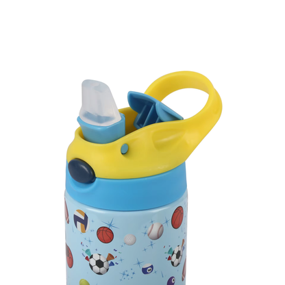 Sprout 12 oz Printed Straw Bottle