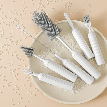 Cascade Multi-Brush Silicone Bottle Cleaning Kit