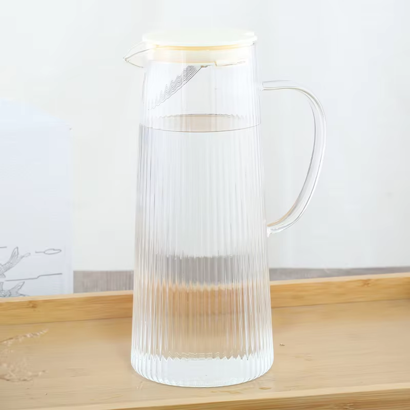 Cascade Clear Glass Water Pitcher