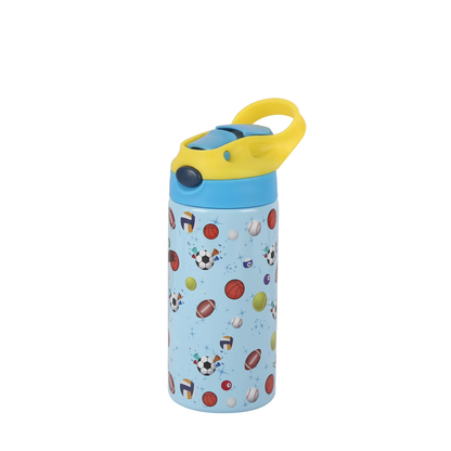 Sprout 12 oz Printed Straw Bottle