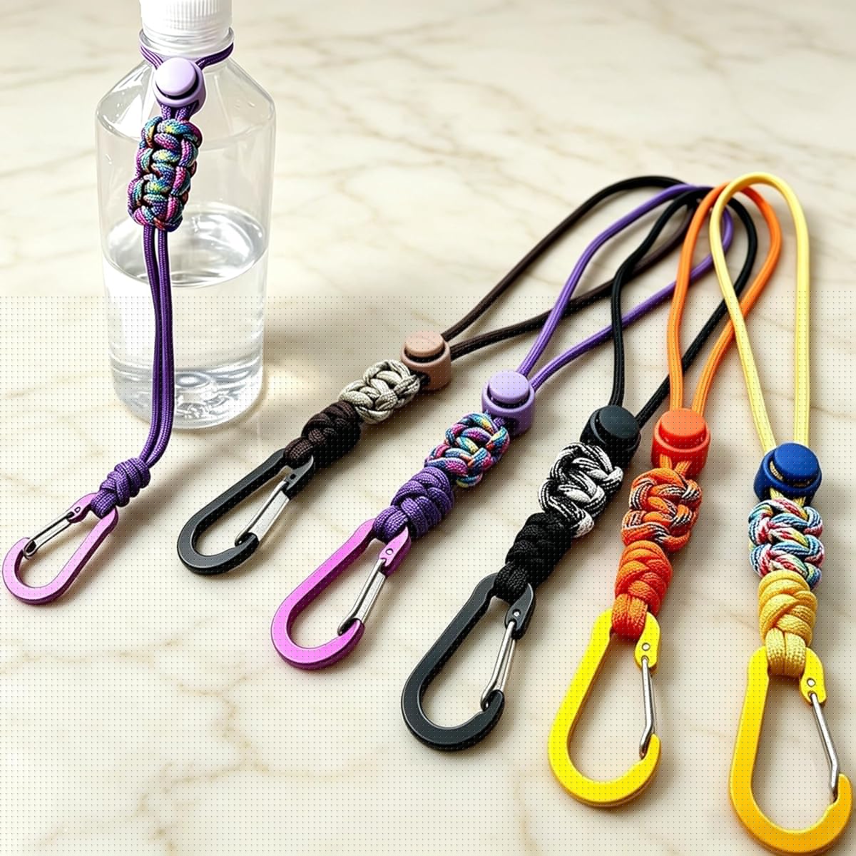 Outdoor Water Bottle With Carabiner Loop product photo