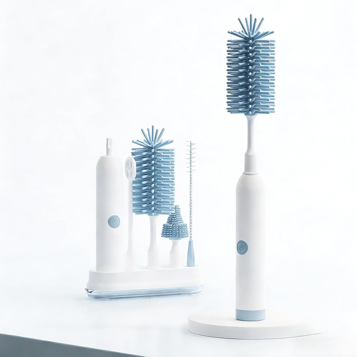 Silicone Bottle Brush With Stand product photo