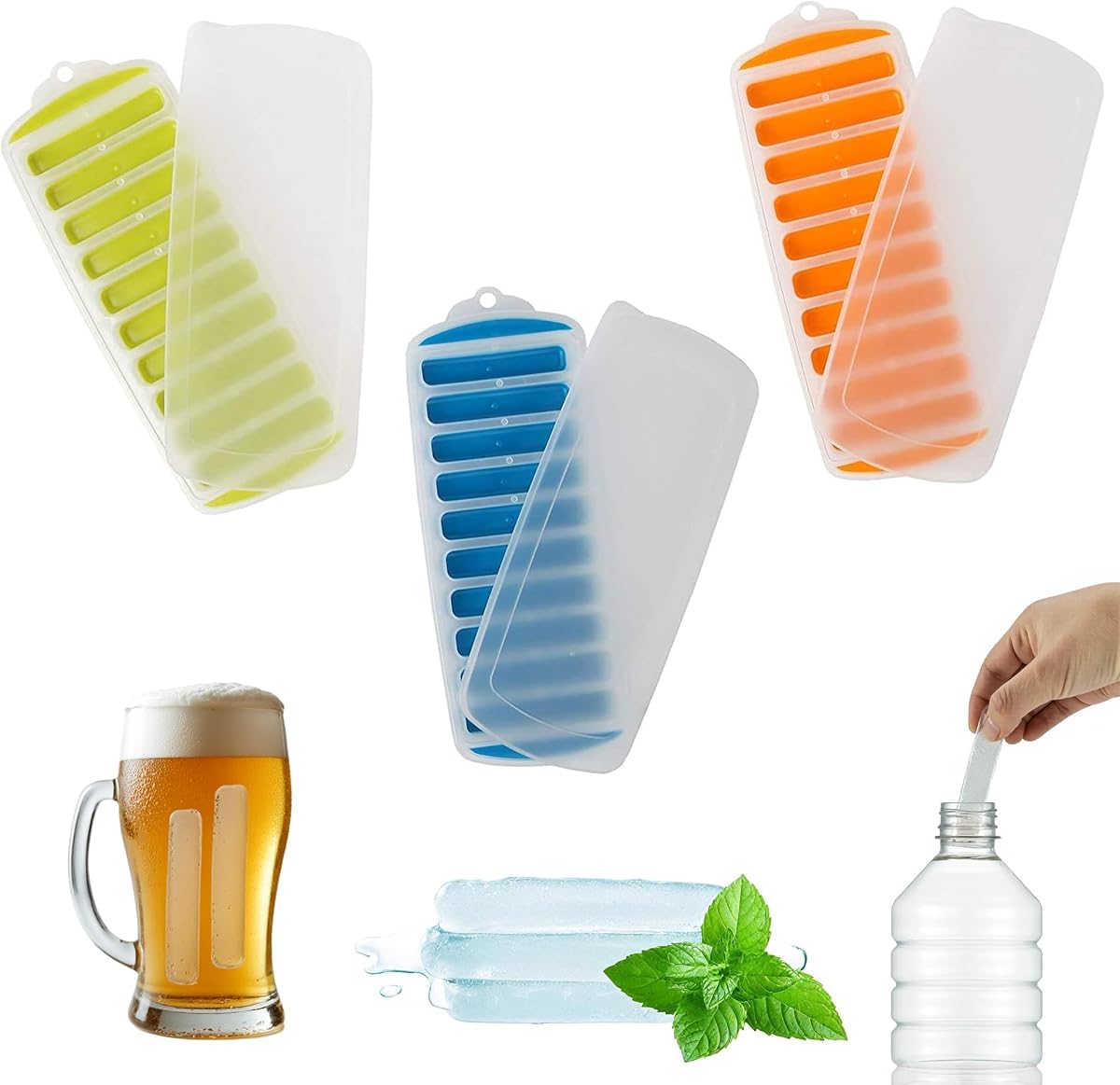 Silicone Ice Cube Tray For Bottles product photo