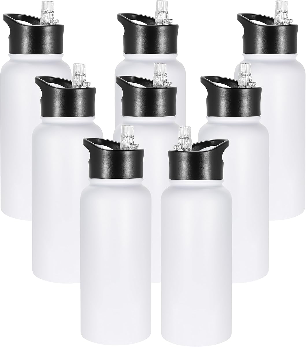 Sports Water Bottle With Straw Spout product photo