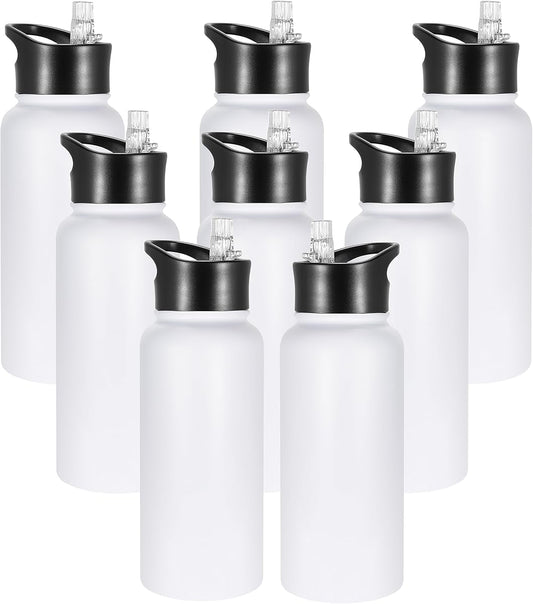 Sports Water Bottle With Straw Spout product photo