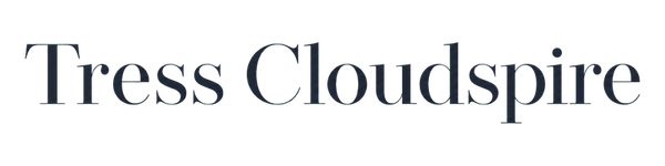 tress cloudspire drinkware logo